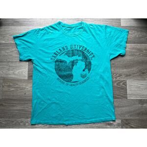 Thrashed Vintage Oakland University School of Health Sciences T-Shirt